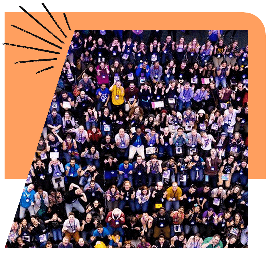 Hero Crowd Photo